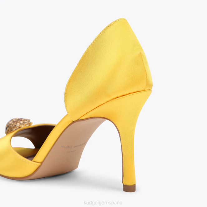 Kurt Geiger mujer londres kensington d\orsay 2LPR343 | calzados amarillo